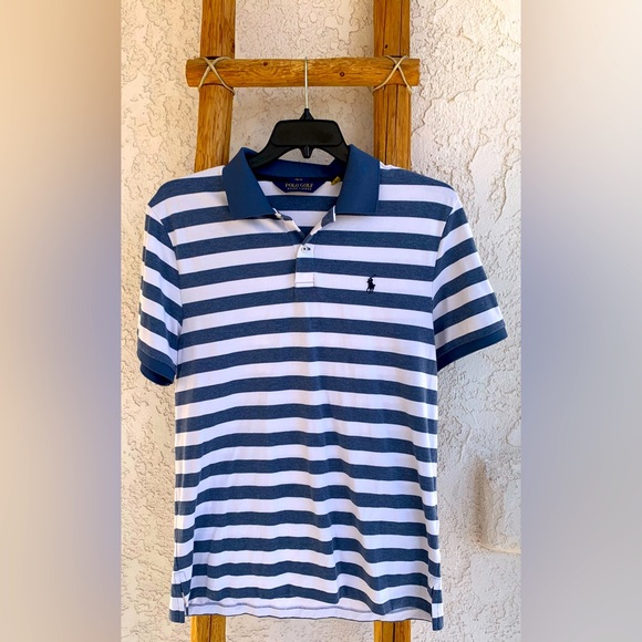 POLO GOLF RALPH LAUREN MEN’S LARGE PRO FIT SHORT SLEEVE SHIRT - Picture 4 of 7